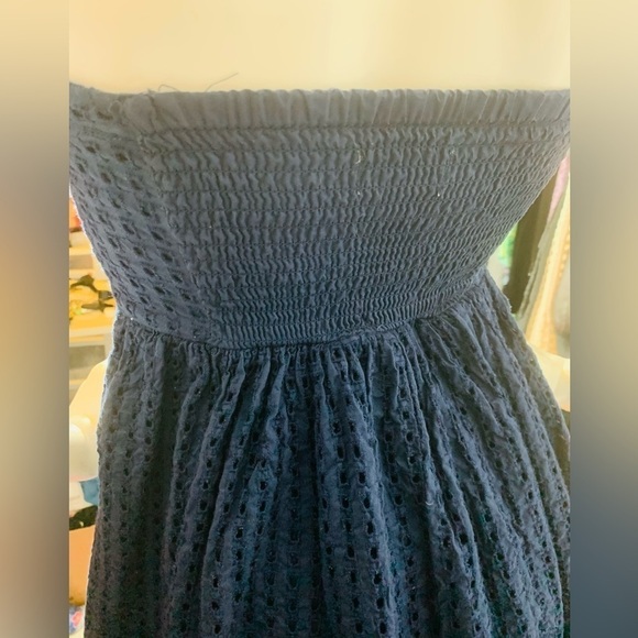 Old Navy Blue Eyelet Dress - Picture 6 of 7